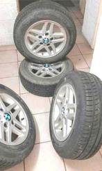 ORIGINELE BMW ALUMINIUM VELGEN, Auto-onderdelen, Banden en Velgen, Ophalen, Gebruikt, 15 inch, Banden en Velgen