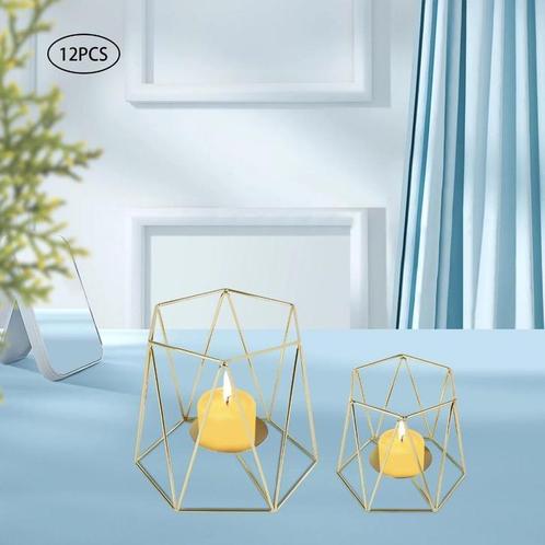 kandelaar - kandelaar glas - kaarsenhouder, Huis en Inrichting, Woonaccessoires | Kandelaars en Kaarsen