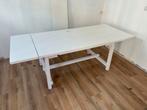 Witte eettafel ikea, Huis en Inrichting, Tafels | Eettafels, Ophalen, Zo goed als nieuw