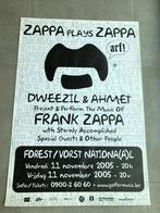 Poster Zappa Plays Zappa in Vorst Nationaal 2006, Comme neuf, Enlèvement ou Envoi