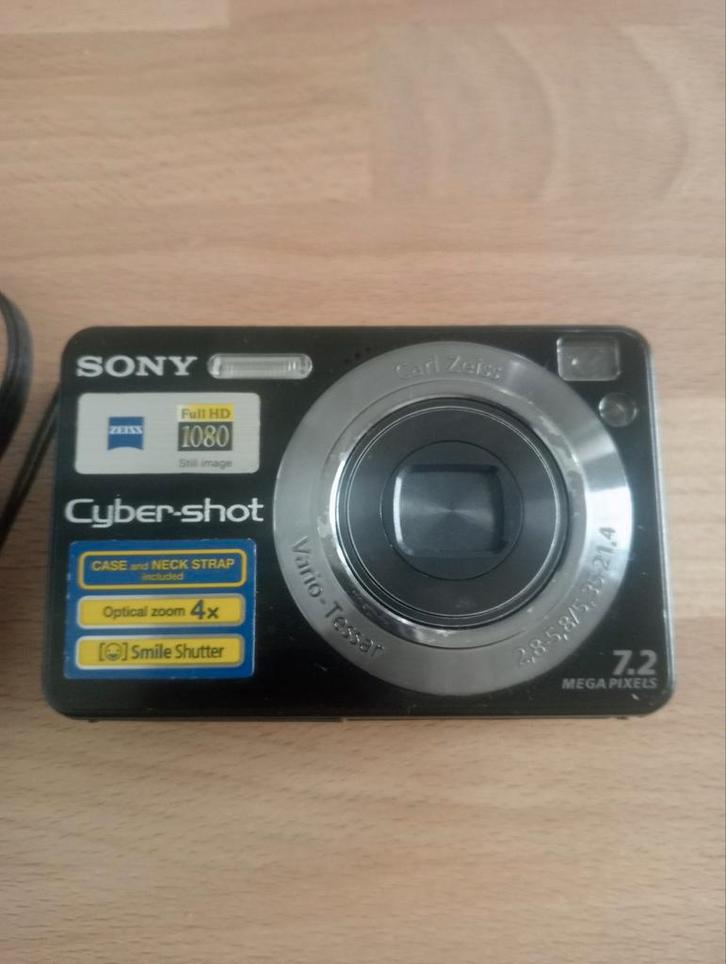 SONNY Cyber-shot digitale camera, Audio, Tv en Foto, Fotocamera's Digitaal, Zo goed als nieuw, Compact, Sony, 4 t/m 7 keer, Ophalen of Verzenden