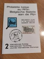 kaart Belgische filaterie aan de Rein, Enlèvement