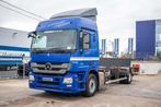 Mercedes-Benz ACTROS 1836-MP3+E5+DHOLLANDIA, Autos, Camions, Vitres électriques, Automatique, Bleu, Propulsion arrière