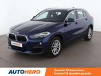 BMW X2 sDrive 18i Advantage (bj 2018, automaat), Auto's, BMW, Gebruikt, Blauw, Leder, Bruin