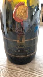 Cotes du Rhône Magnum 3 l van 2000 : leeg, Verzamelen, Wijnen, Rode wijn, Frankrijk, Gebruikt, Ophalen