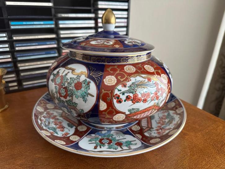 Gold Imari Porselein, Antiquités & Art, Antiquités | Porcelaine, Enlèvement