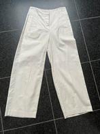 Witte pantalon Zara small (maat 26), Kleding | Dames, Broeken en Pantalons, Wit, Ophalen of Verzenden, Maat 36 (S), Lang