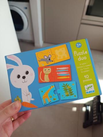 Djeco Puzzle duo 2+ beschikbaar voor biedingen