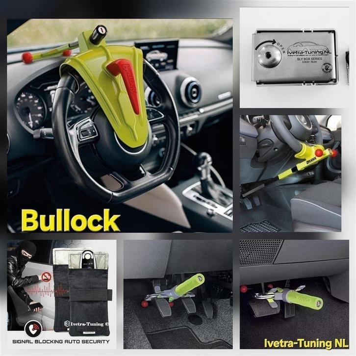 Beveiligingspakket Ford Fiesta | Pedaalslot | Stuurslot | OB, Auto diversen, Anti-diefstal, Nieuw, Ophalen of Verzenden