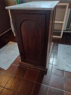 Opbergkast met marmeren blad, Huis en Inrichting, Woonaccessoires | Zuilen en Pilaren, Ophalen