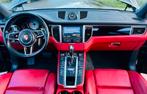 Porsche MACAN S 3.0 V6 Bi-Turbo PDK ++  RED ++ NEW MOTOR ++, Auto's, Porsche, Automaat, Euro 6, Zwart, Leder