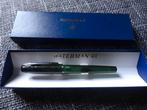 Stylo plume Waterman "Paris" vert pailleté, Collections, Stylos, Neuf, Avec boîte, Stylo, Enlèvement