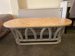 salontafel in rotan, Ophalen, 100 tot 150 cm, 50 tot 75 cm, 50 tot 100 cm