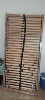 2 sommiers à lattes, tête réglable., Maison & Meubles, 90 cm, Enlèvement, Sommier, 200 cm