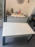 Vitrine kast eet tafel met 4 stoel met lichtjes, Huis en Inrichting, Ophalen, Zo goed als nieuw