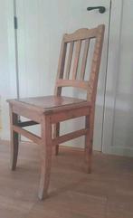 4 Houten keukenstoelen, Ophalen, Zo goed als nieuw