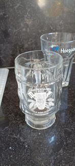 Verschillende oude bierglazen  Hougaede en Hoegaarden, Verzamelen, Ophalen of Verzenden, Zo goed als nieuw
