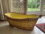 Antieke rieten babymand, Kinderen en Baby's, Ophalen, Gebruikt, Minder dan 140 cm, Minder dan 70 cm