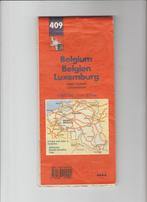 Carte du pays Belgique/Luxembourg Michelin, Livres, Carte géographique, Michelen, Utilisé, Envoi