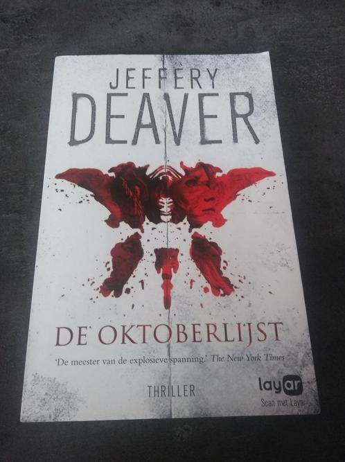 de oktoberlijst, Boeken, Thrillers, Ophalen of Verzenden