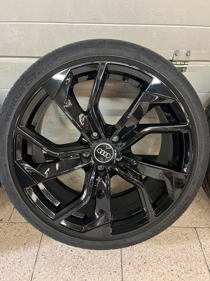 Audi RS velgen 19”, Auto-onderdelen, Banden en Velgen, Banden en Velgen, Zomerbanden, 19 inch, 245 mm, Personenwagen, Gebruikt