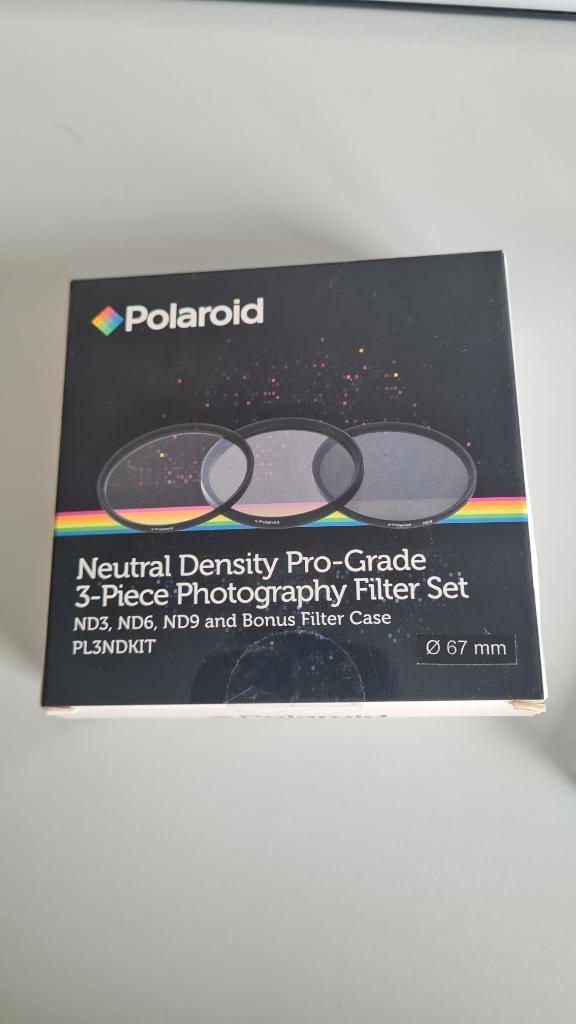 ND filters polaroid 67mm, Audio, Tv en Foto, Foto | Filters, Zo goed als nieuw, Overige typen, 60 tot 70 mm, Ophalen