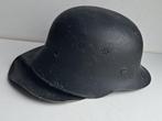 Joli ancien casque de pompier allemand complet, Collections, Enlèvement ou Envoi, Armée de terre, Casque ou Béret