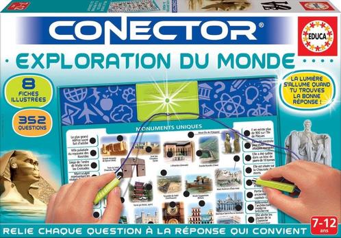 Conector Exploration du Monde (jeu éducatif enfants), Hobby & Loisirs créatifs, Hobby & Loisirs Autre, Comme neuf, Enlèvement ou Envoi