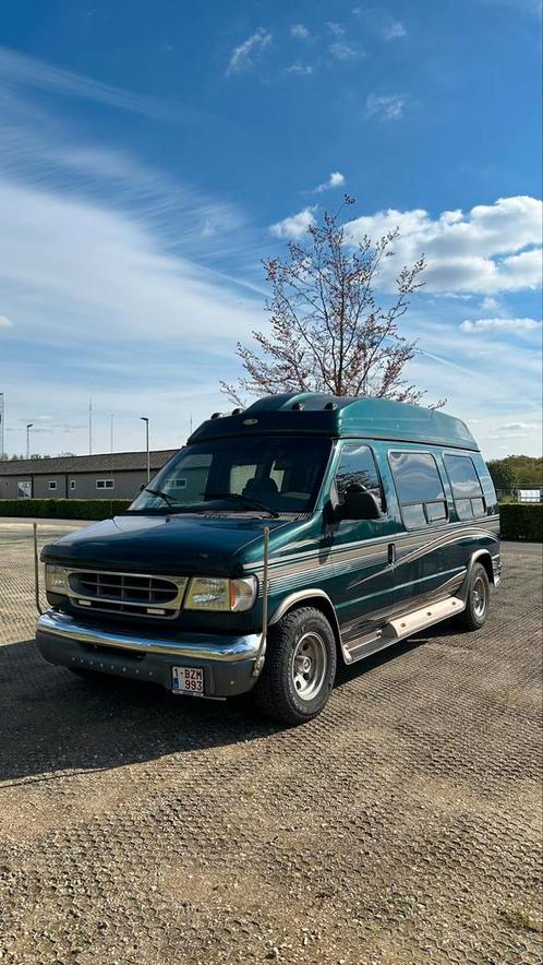 V8 FORD E150 Kampeerwagen (GEEN BIV), Auto's, Ford USA, Particulier, LPG, Ophalen