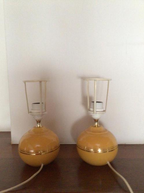 2 mooie vintage tafellampen, Huis en Inrichting, Lampen | Tafellampen, Ophalen