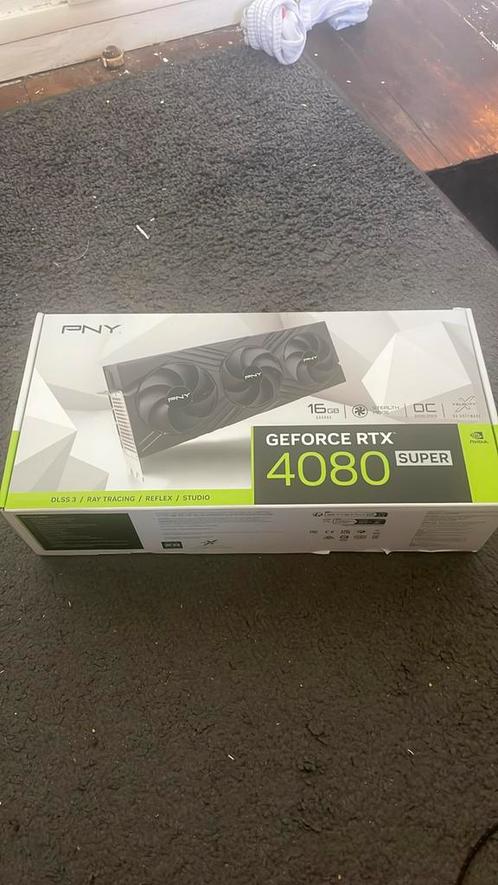 PNY GeForce RTX 4080 SUPER 16 GB OC LED TF, Computers en Software, Videokaarten, Nvidia, PCI, Ophalen of Verzenden