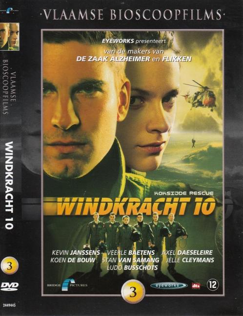 Windkracht 10 (2006) Kevin Janssens - Veerle Baetens, CD & DVD, DVD | Néerlandophone, Comme neuf, Film, Action et Aventure, Tous les âges