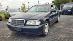mercedes C180 1800cc benzine AIRCO 1998, 90 kW, 4 cilinders, Blauw, Bedrijf