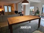Teak eettafel, Huis en Inrichting, Tafels | Eettafels, Ophalen, Zo goed als nieuw