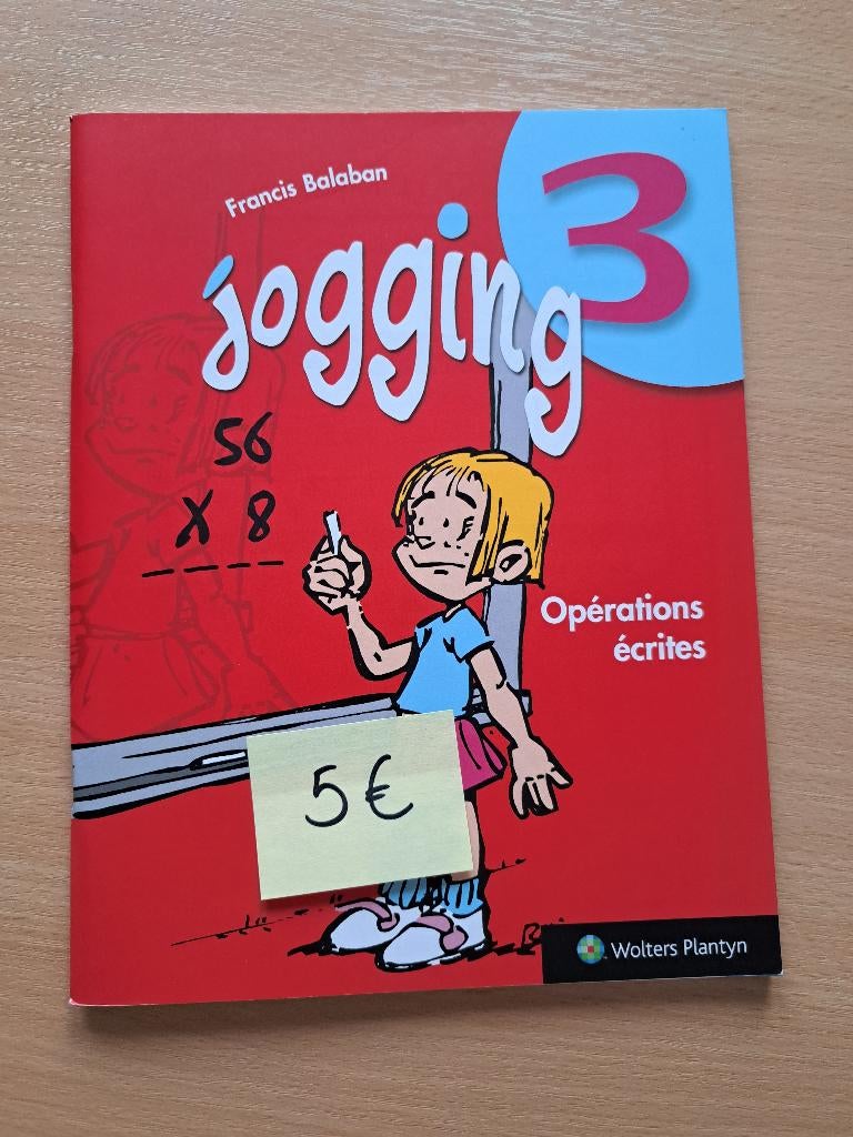 Jogging 3 Opérations écrites - Manuel scolaire math, Livres, Livres scolaires, Neuf, Mathématiques A, Primaire, Enlèvement