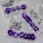 16x Fender Washers tuning jdm paars - Zonder logo M8 16X, Auto diversen, Tuning en Styling, Ophalen of Verzenden