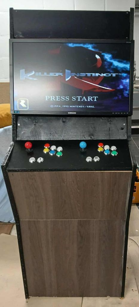 arcadekast 26800games + 2 player 27inch scherm!, Verzamelen, Automaten | Overige, Gebruikt, Ophalen