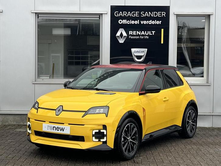 Renault R 5 E-Tech 150 Pk Iconic Comfort Range *Full Option*, Auto's, Renault, 360° camera, ABS, Adaptive Cruise Control, Airbags