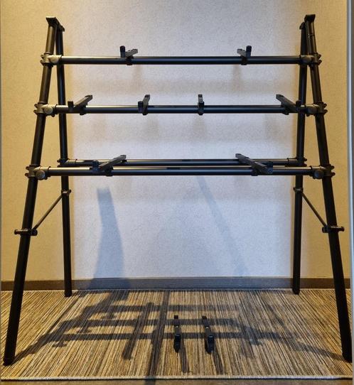 Jaspers keyboard stand 3D-120B met extra houders, Muziek en Instrumenten, Standaarden, Zo goed als nieuw, Instrumentstandaard