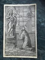 prent Abdij Affligem - gravure met het Wonder van Affligem, Ophalen of Verzenden