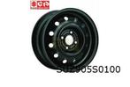 Suzuki Splash velg staal 5.5J x 15" zwart (4/08-4/15) Origin, Auto-onderdelen, 15 inch, Verzenden, Nieuw, Band(en)