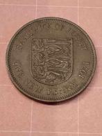 JERSEY 1 New Penny 1971, Timbres & Monnaies, Monnaies | Europe | Monnaies non-euro, Enlèvement ou Envoi, Monnaie en vrac, Autres pays