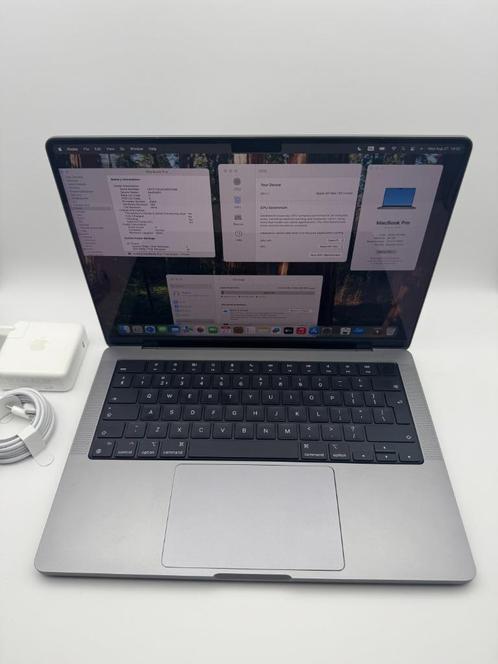MacBook Pro 14" – M1 Max – 64GB – 1TB – 10C 32C - 100% batt!, Computers en Software, Apple Macbooks, Zo goed als nieuw, MacBook Pro