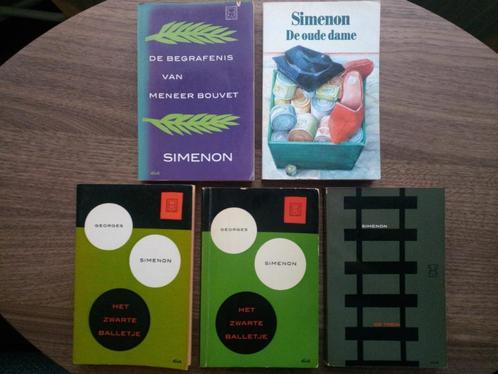 Georges Simenon - Romans (Zwarte Beertjes nos 281 - 517), Livres, Littérature, Utilisé, Belgique, Enlèvement ou Envoi