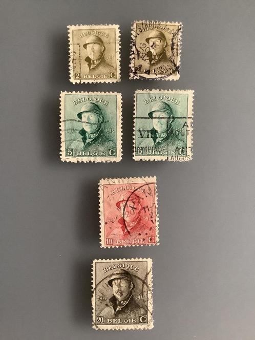Postzegels België, Postzegels en Munten, Postzegels | Europa | België, Gestempeld, Frankeerzegel, Koninklijk huis, Spoor van plakker