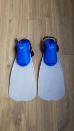 Junior speedo zwemvliezen maat 36 - 38 blauw/wit, Ophalen of Verzenden, Gebruikt, Zwem- of Duikvliezen