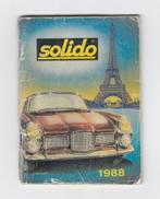 Solido - Petit catalogue de poche de 1988., Enlèvement ou Envoi