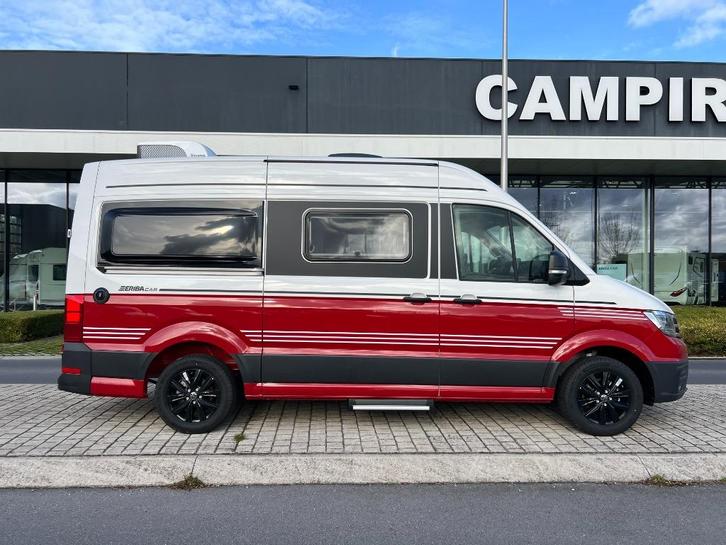 Eriba Car 600 Candy white & Kirsch TOP design NOUVEAU, Caravanes & Camping, Camping-cars, Entreprise, jusqu'à 3, Modèle Bus ou Fourgon aménagé