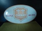 Chimay Triple au fût ovaal metaalbord, Enlèvement ou Envoi, Neuf, Panneau, Plaque ou Plaquette publicitaire, Autres marques