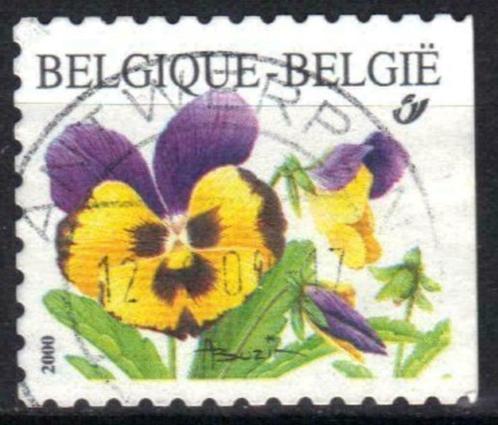 Belgie 2000 - Yvert 2936 /OBP 2937a - Bloemen (ST), Timbres & Monnaies, Timbres | Europe | Belgique, Affranchi, Envoi